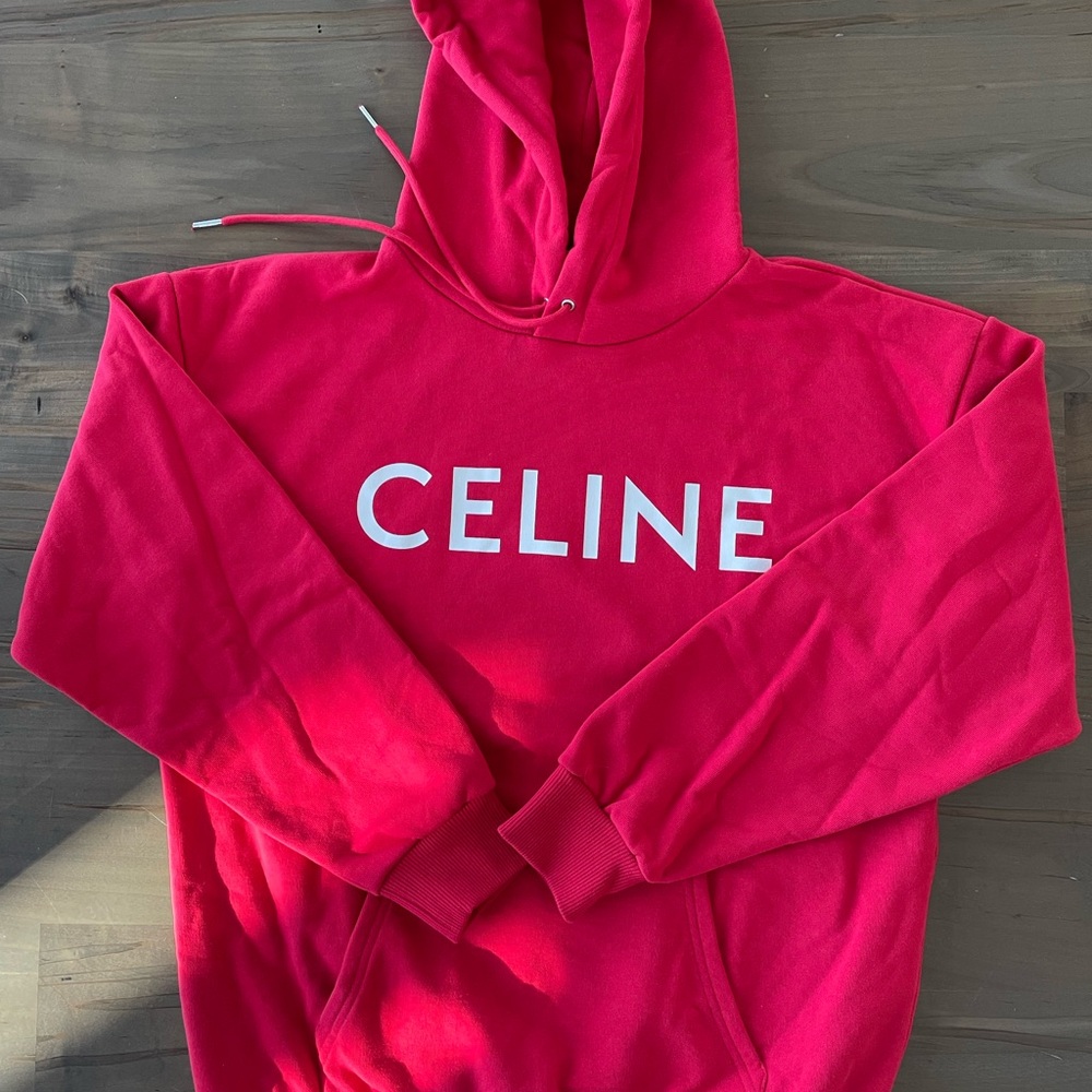 Celine Red Hoodie NWT